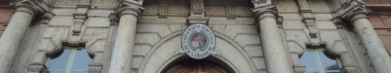 Lezioni tenute alla Regia Università Italiana per stranieri di Perugia