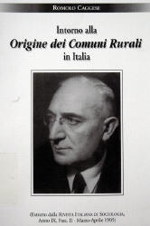 Intorno alla Origine dei Comuni Rurali in Italia